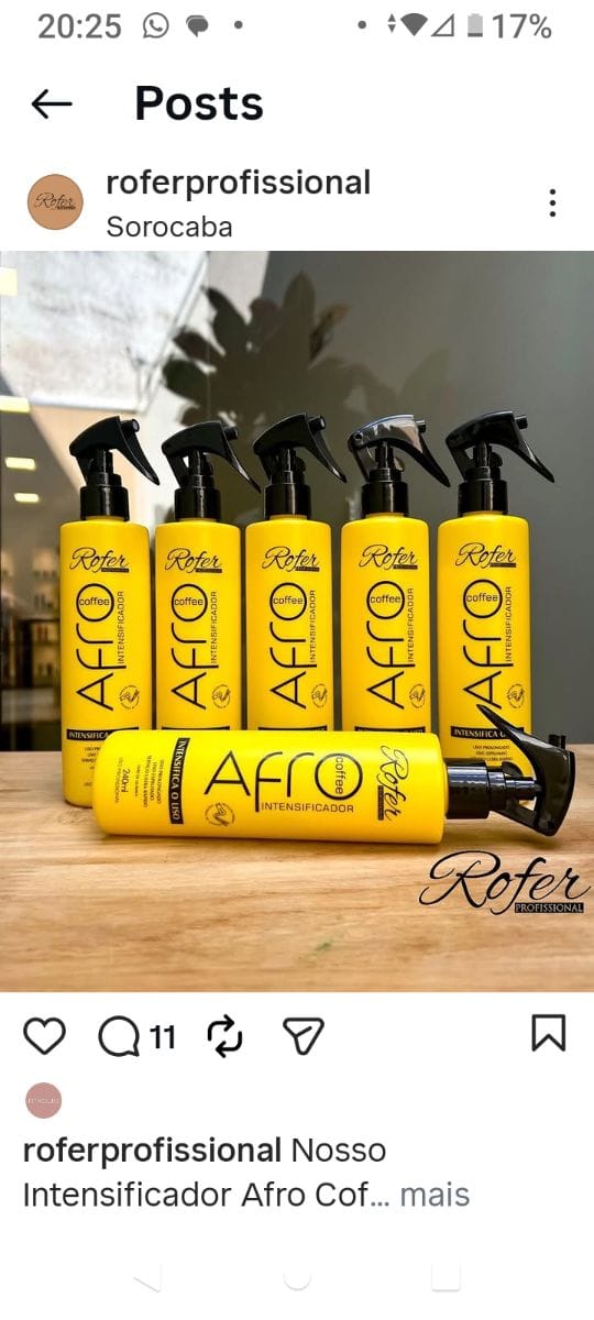 INTENSIFICADOR AFRO COFFEE 240ml - Foto 2