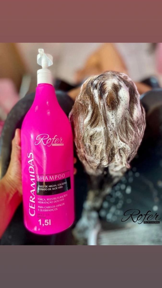 Shampoo Ceramidas 1,5lt - Foto 1